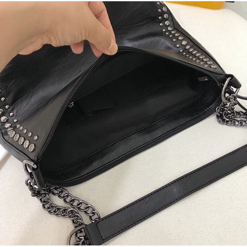 Túi xách tote da nữ đeo chéo Đinh Tán