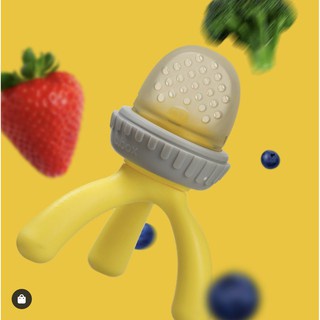 Bộ túi nhai chống hóc B.BOX Silicone an toàn, kích thích hệ tiêu hóa và vận động tay dành cho bé - Herbaby