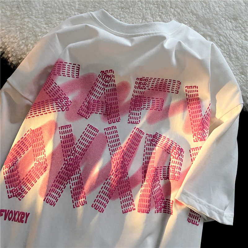 Áo thun unisex NRVP cổ tròn tay ngắn phong cách Hàn Quốc thời trang mùa hè 2022