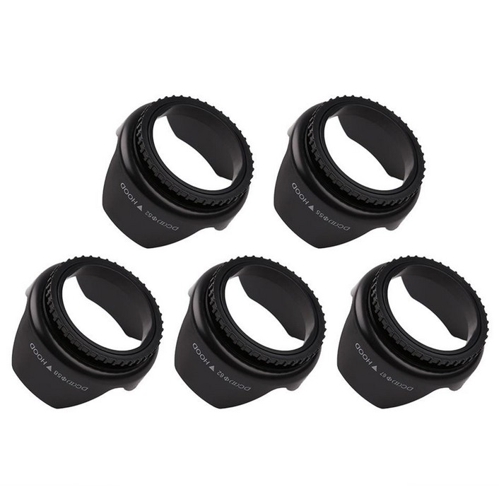 Loa Che Nắng Cho Ống Kính Máy Ảnh 52mm / 55mm / 58mm / 62mm / 67mm