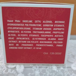 Kem dưỡng da Mộc Sâm 12g ( trắng da, mờ nám)