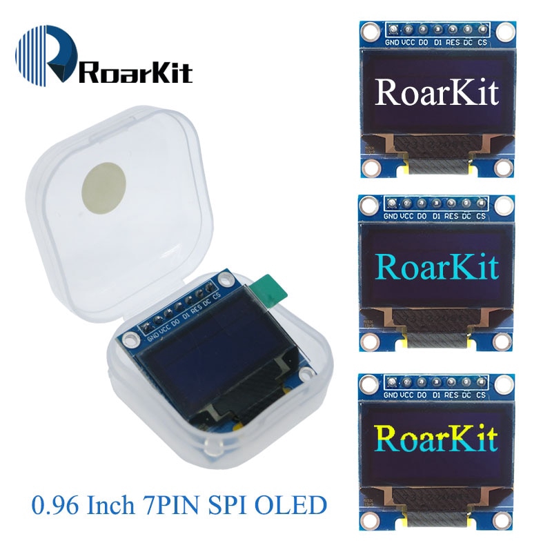 Mô Đun Hiển Thị 0.96 Inch Oled I2C Iic Spi 7pin Cho Arduino | BigBuy360 - bigbuy360.vn