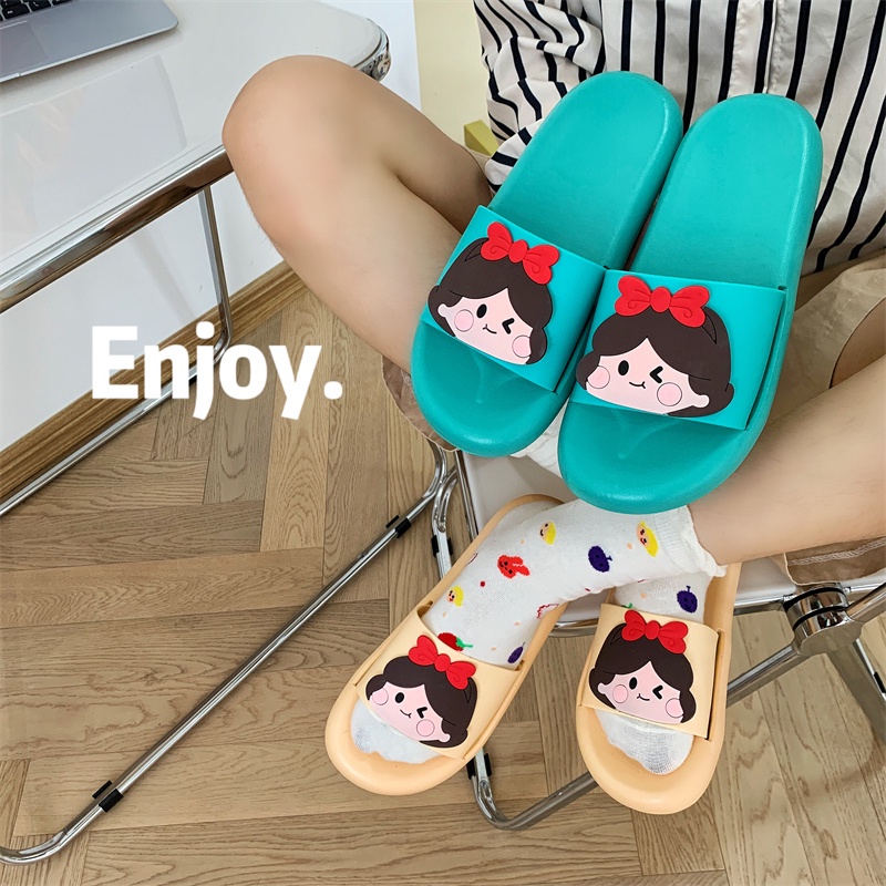 JY502- C3 - Dép Quai Ngang Đi Trong Nhà Chống Trượt  Dễ Thương cực xinh CÔNG CHÚA