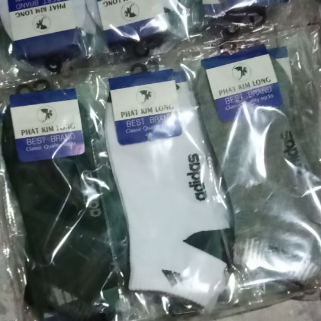 Combo 5 đôi vớ cô ngắn cho Nam- mềm mịn- thấm hút mồ hôi