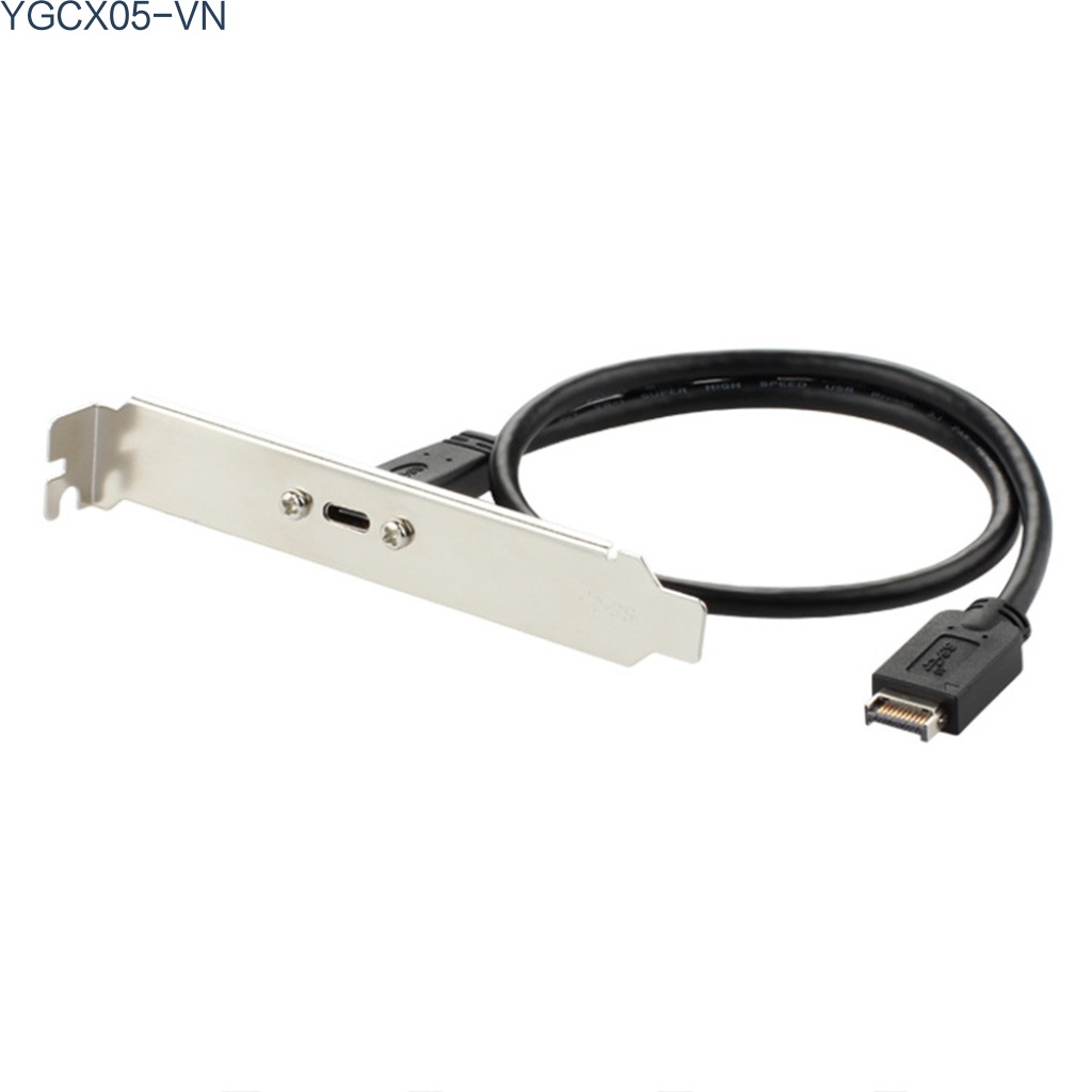 Dây Cáp Nối Dài Chuyển Đổi Usb 3.1 Pci-E Type E Sang Type C 10gb 0.5m