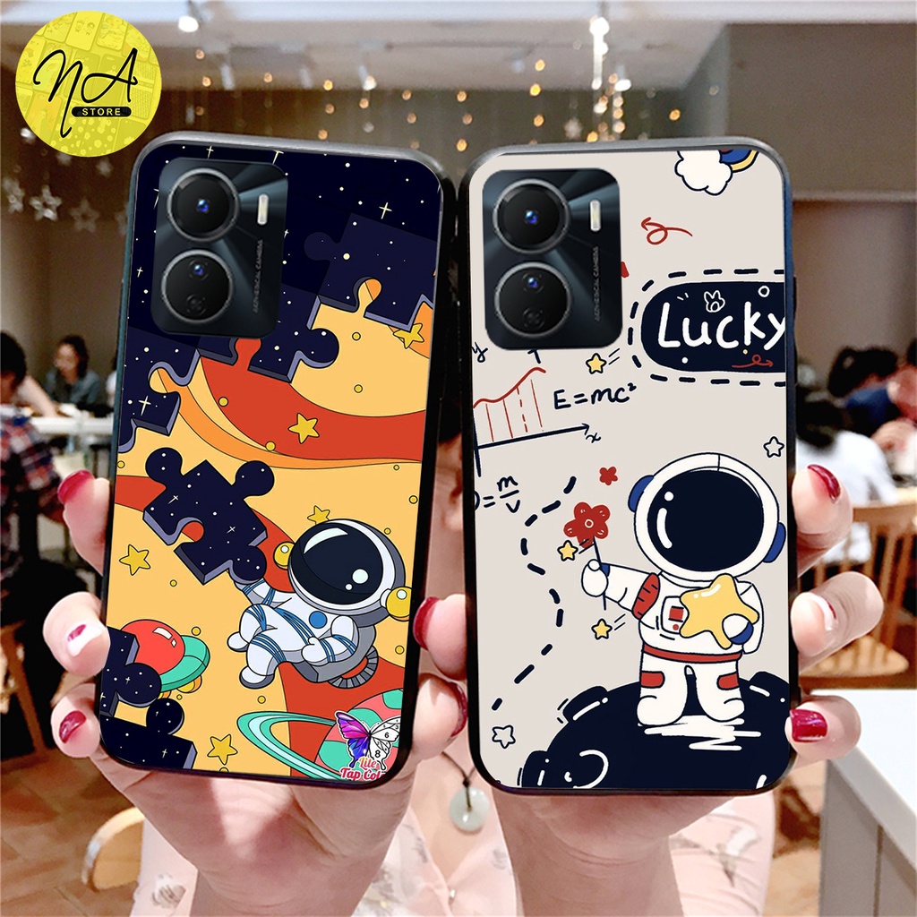 Ốp lưng Vivo Y16 4G - Vivo Y22S - Vivo T1 5G vũ trụ phi hành gia nhiều mẫu bền cute rẻ