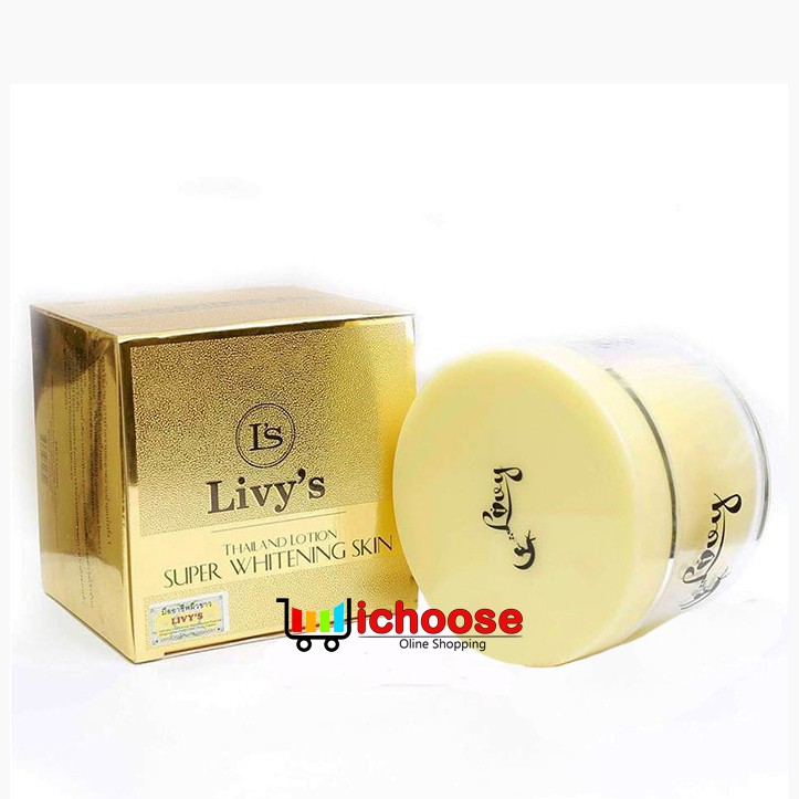 Kem dưỡng trắng body Livy’s Thái Lan 250gr