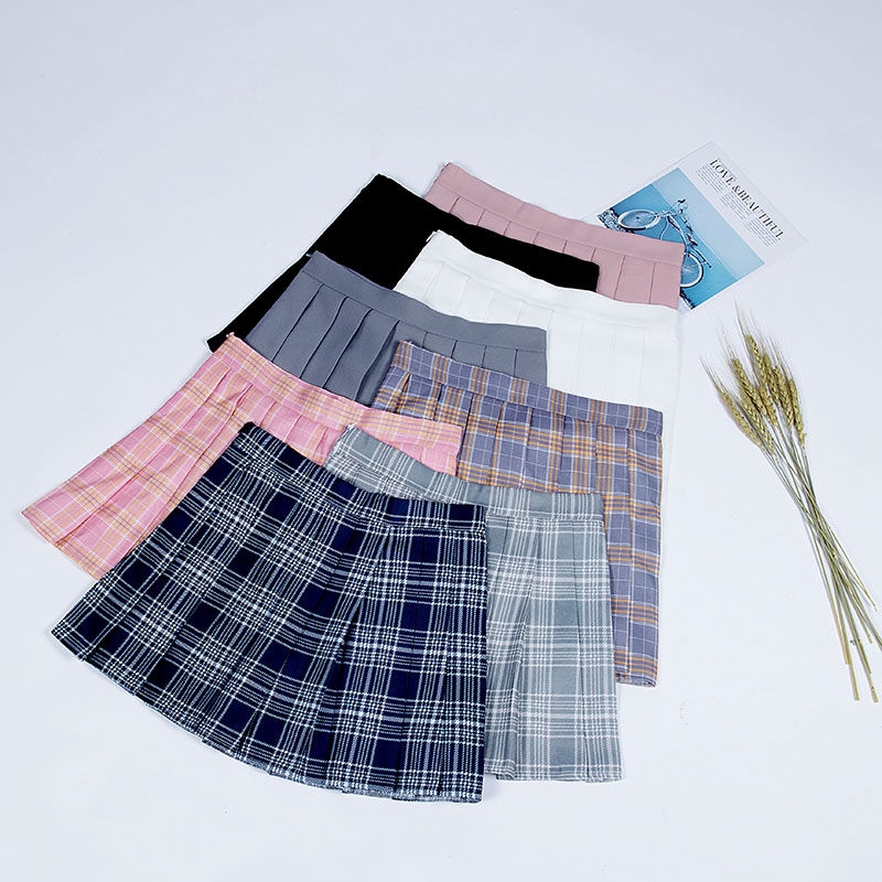 Chân Váy Midi Lưng Cao Phong Cách Hàn Quốc Cho Nữ