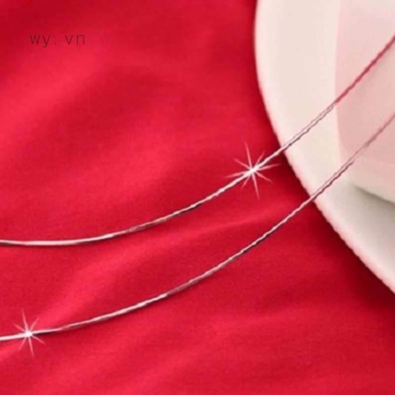 Set 5 dây chuyền bạc 925 thời trang