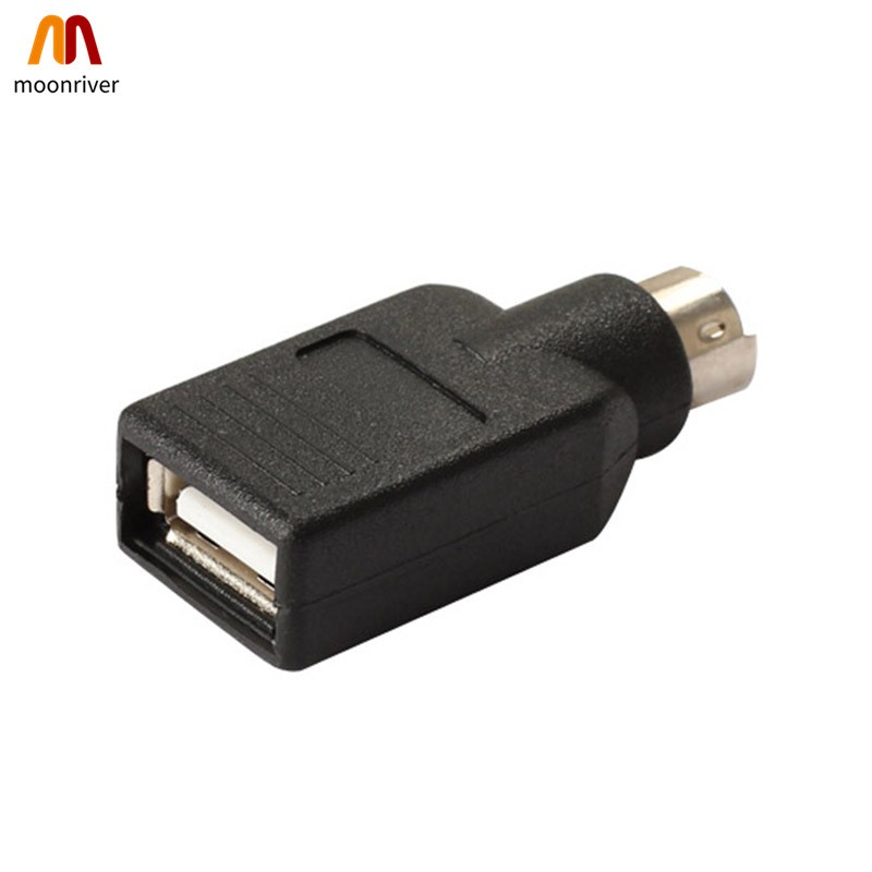 Bộ Chuyển Đổi Từ Mr Usb Sang Ps2 Ps / 2 Cổng Cho Chuột Và Bàn Phím Máy Tính Đen