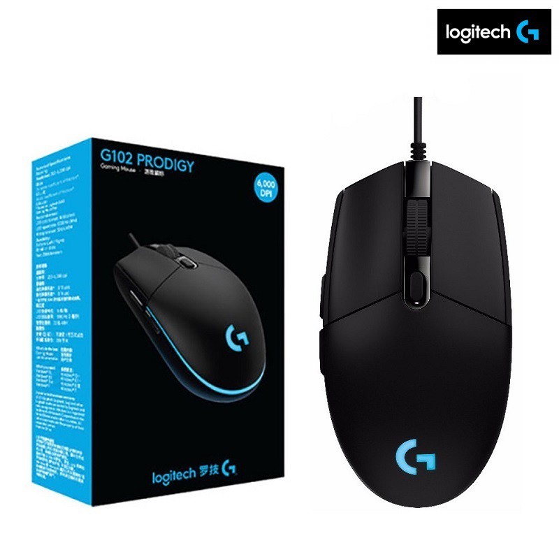 Chuột Gaming G102 Prodigy Quang Học Có Dây 8000dpi