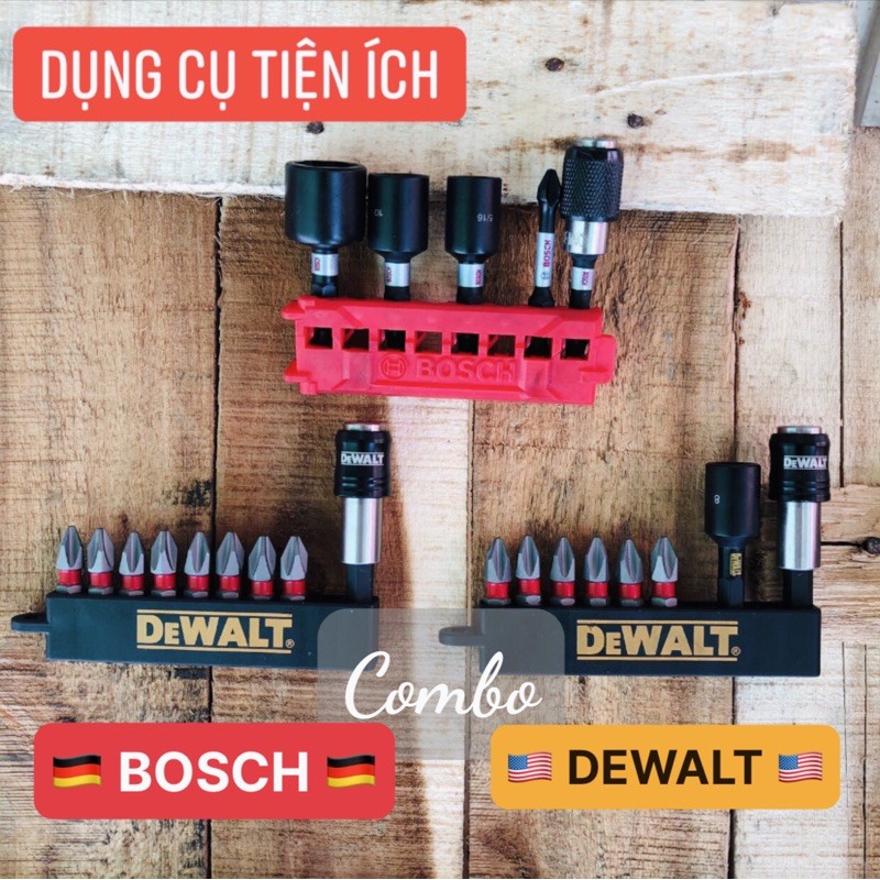 Combo BOSCH - DEWALT . Chính Hãng