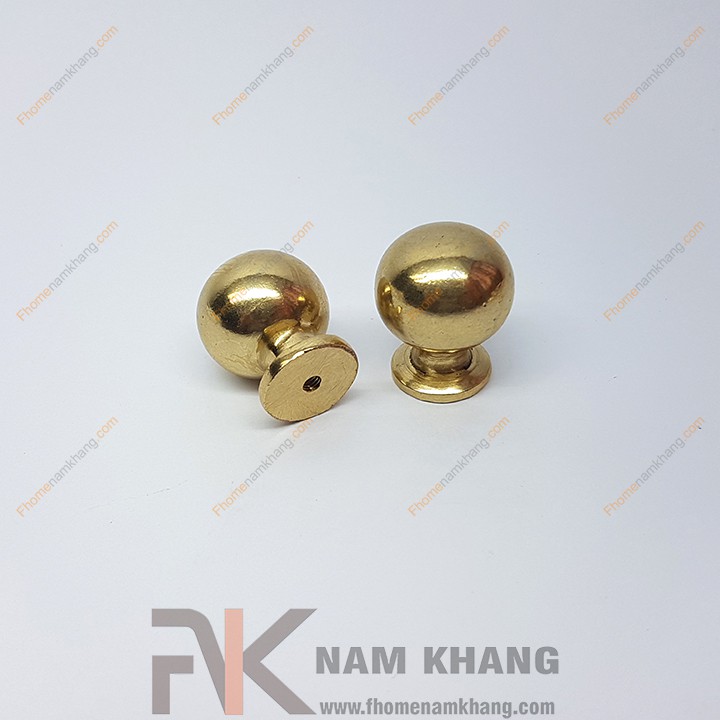 Núm kéo cửa tủ bằng đồng NKD099 (Màu Đồng Vàng)