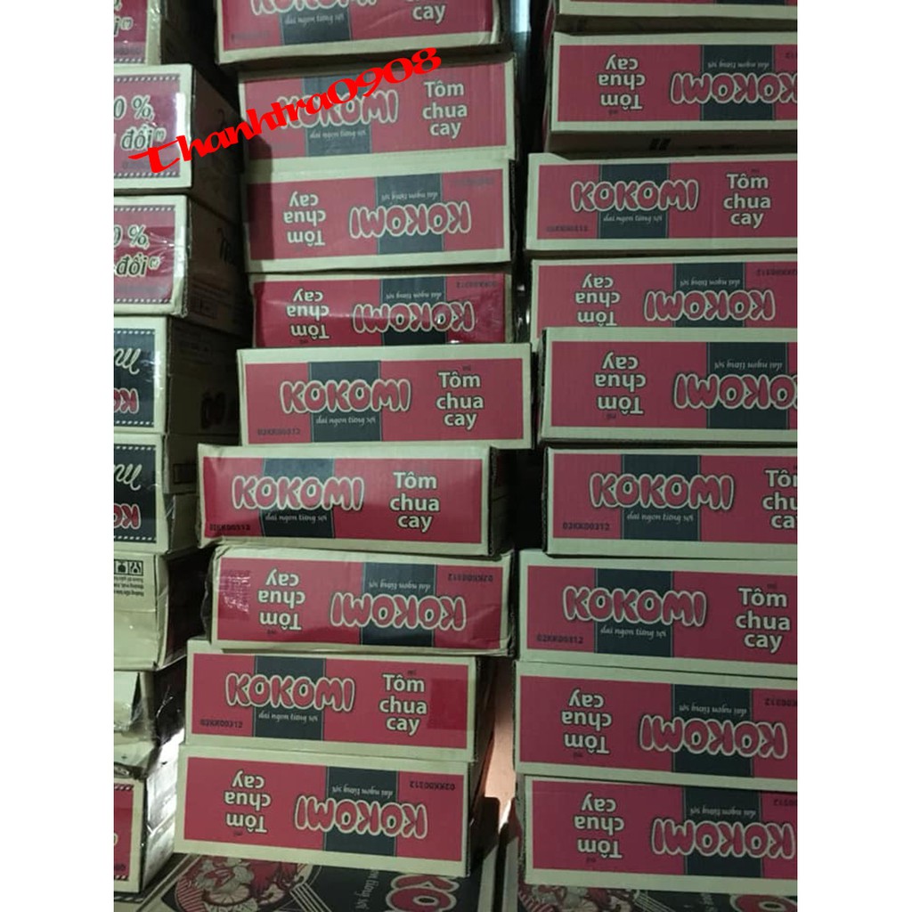 Thùng mì Kokomi,30 gói x 65g