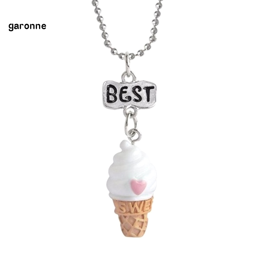 Set 3 Vòng cổ Tình Bạn Mặt Que Kem Bff
