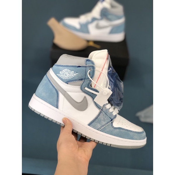 Giày Jordan 1 Retro OG Hyper Royal cổ cao, Giày thể thao nam nữ Jordan 1 Hyper Royal Xanh Loang Full Box Bill | BigBuy360 - bigbuy360.vn