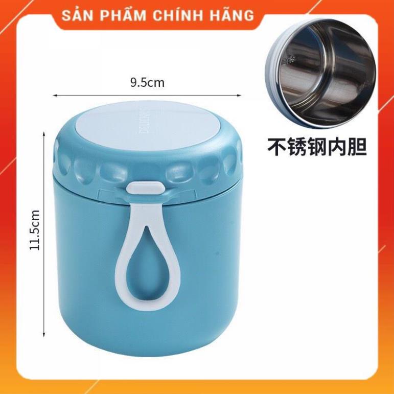 Ủ Cháo Cho Bé Có Quai Tiện Dụng, Ủ Cháo, Canh, Súp, Giữ Độ Nóng Lâu Tiện Dụng