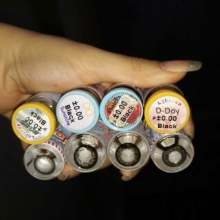Lens tự nhiên đen giãn 45k