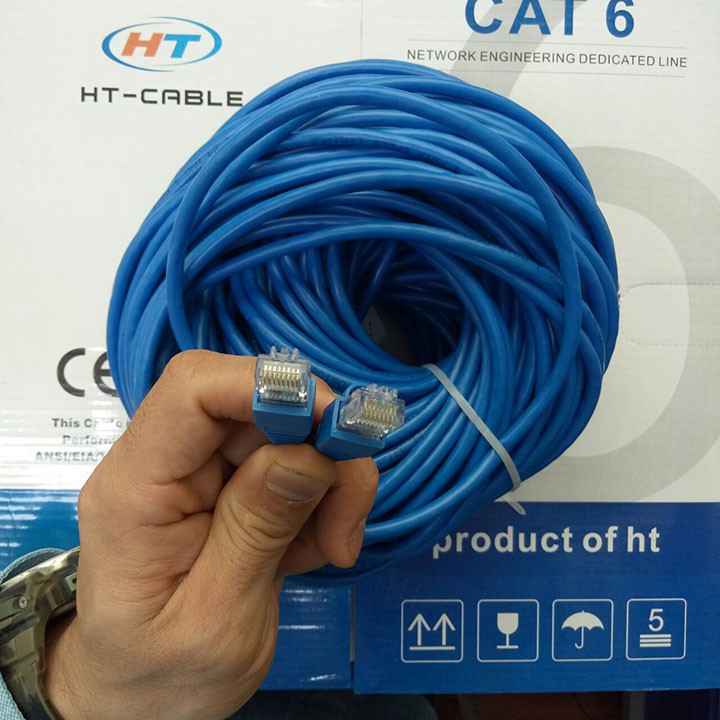 [5M-50M] Dây cáp mạng CAT6 UTP Bấm Sẵn 2 Đầu