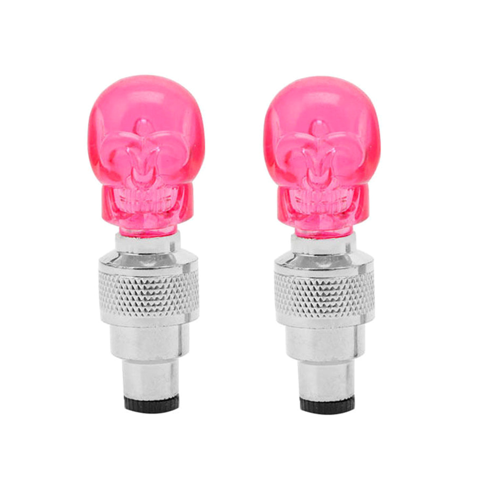 Set 2 Đèn Led Trang Trí Gắn Van Bánh Xe Ô Tô / Mô Tô Tiện Dụng Huishu 07300