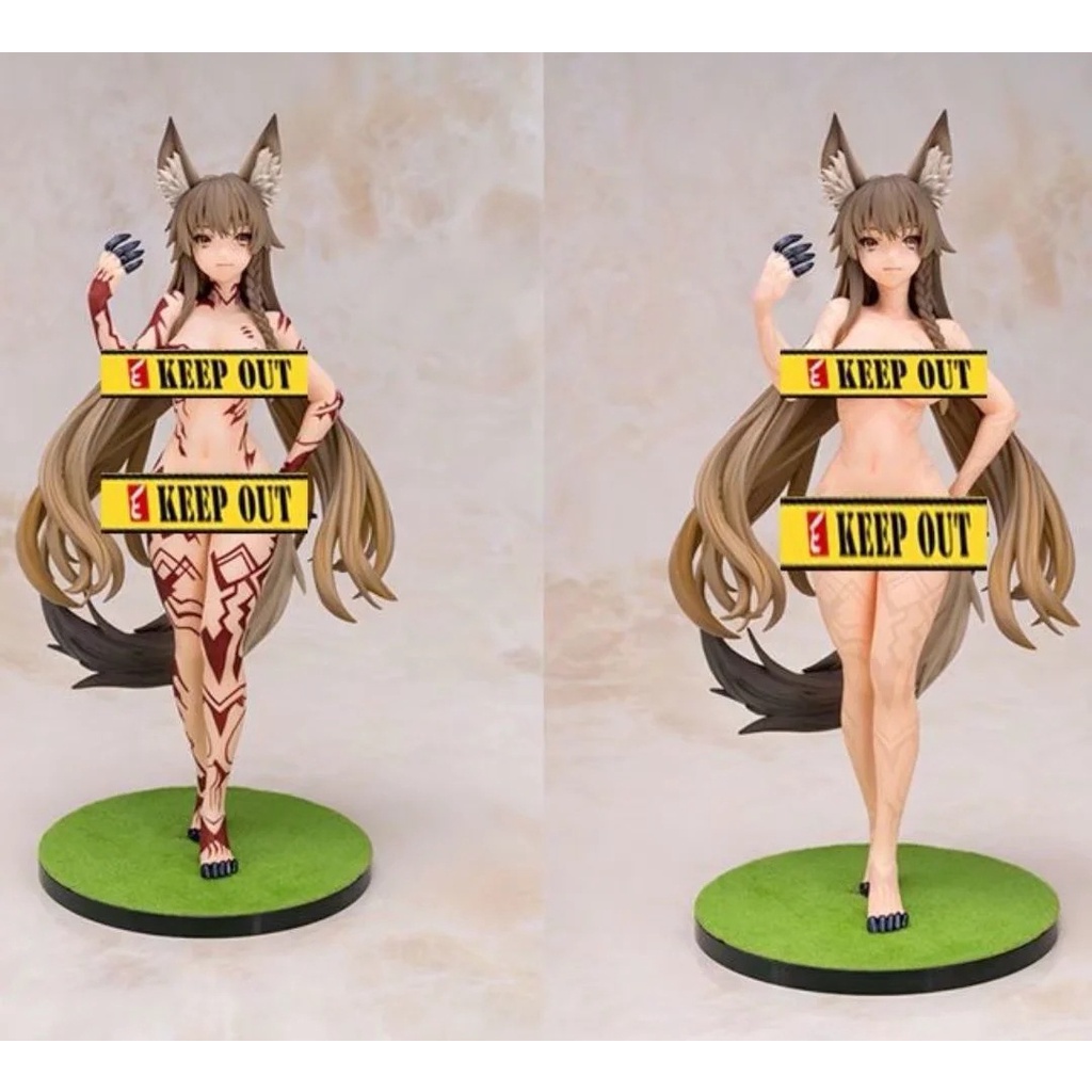 Đồ Chơi Mô Hình Nhân Vật Daiki Kougyou Figura Tai Cáo Thay Đổi Màu Sắc Theo Nhiệt Độ Bằng PVC 32Cm