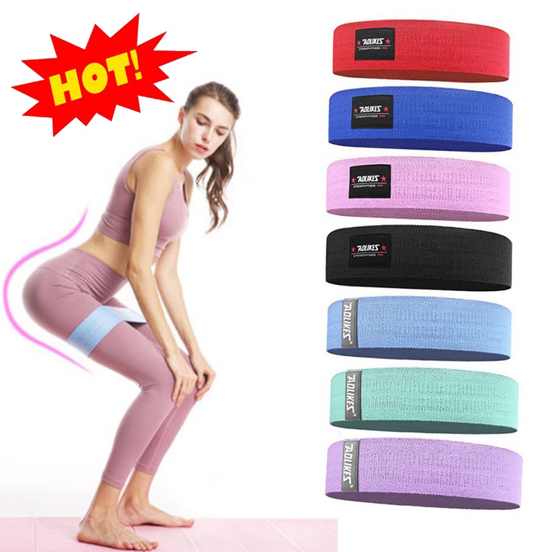 Dây Miniband Tập Mông, Dây Kháng Lực Vải Boer Mini Band đàn Hồi Tập Gym đùi, Chân, Tay,phụ Kiện Tập Gym Chính Hãng