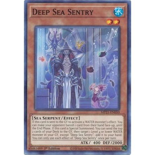 Thẻ bài Yugioh - TCG - Deep Sea Sentry / MP21-EN050'