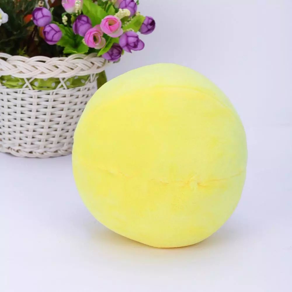 Đồ chơi nhồi bông mềm hình Pacman mặt cười 14cm cho bé