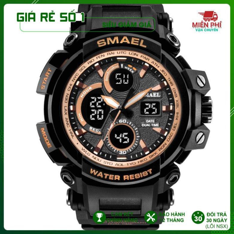 [FreeShip Toàn Quốc] ĐỒNG HỒ THỂ THAO ĐIỆN TỬ KỸ THUẬT SỐ NAM SMAEL Chống Nước Chống Va Đập |  GreenHouse | BigBuy360 - bigbuy360.vn
