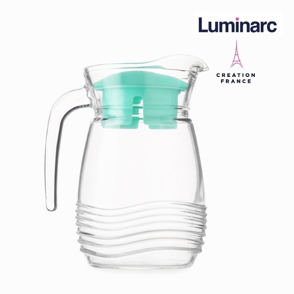 [Mã BMBAU50 giảm 7% đơn 99K] Bộ Bình Ly Thuỷ Tinh Luminarc Coastline Xanh 5pcs- LUCOL6800