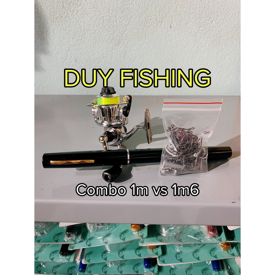 Cần Câu Bút Mini nhỏ gọn - Mẫu mới 2021 (Link test thực tế dưới phần mô tả) - Duy Fishing