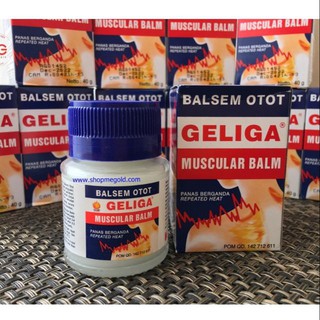 Combo 6 Trai Dầu Cù LDầu Cù Là Lửa GELIGA Indonesia 40gr