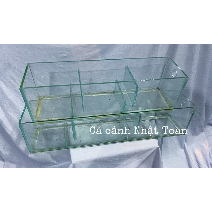LỌC TRÀN TRÊN 3 NGĂN CHO BỂ CÁ CẢNH 45X13X13CM