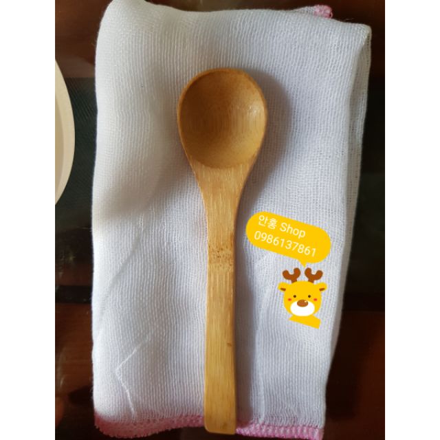 Thìa tre tự nhiên (thìa nuôi nấm Kefir, kombucha)