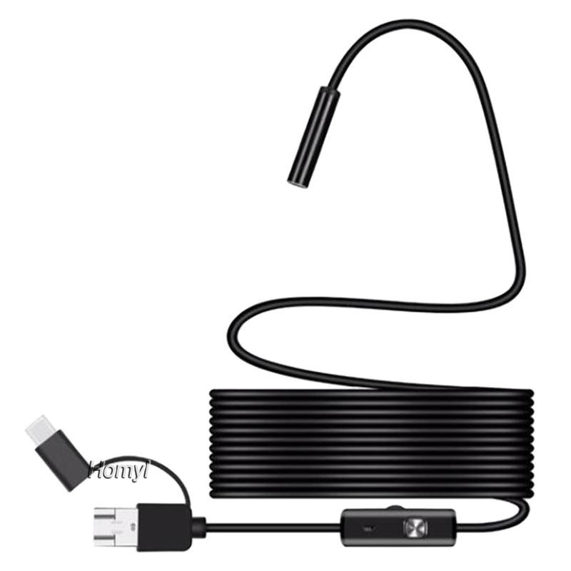 Camera Nội Soi 8mm Chống Thấm Nước Cho Điện Thoại Thông Minh / Máy Tính