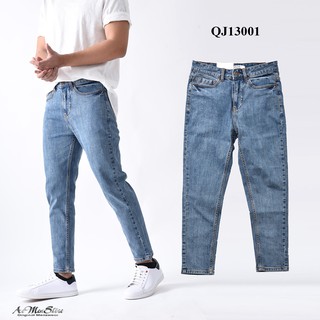 Quần jean nam lửng rách Routine QJ222004