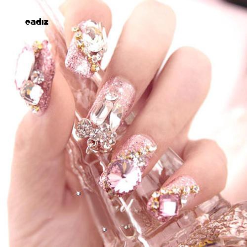 Hộp sequin lấp lánh nhiều màu dùng để trang trí móng nghệ thuật