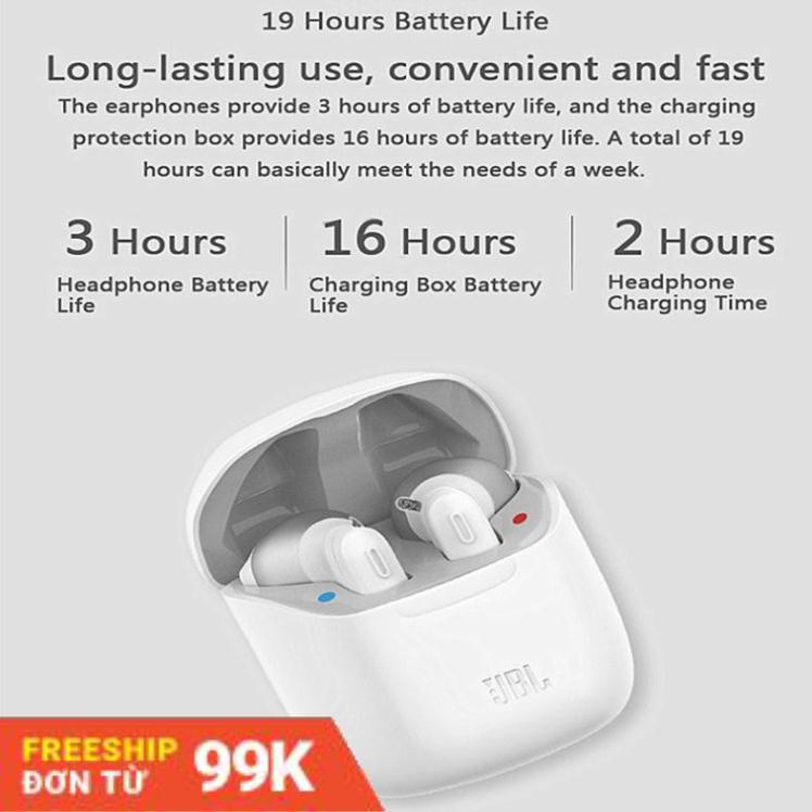 Tai nghe bluetooth JBL Tune 220 bản Quốc Tế tai nghe không dây JBL bass treble đỉnh cao chống ồn dùng cho IOS Android
