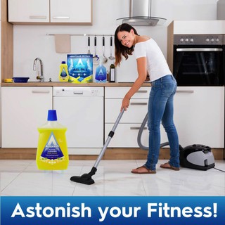 Nước lau sàn Astonish chính hãng hương chanh và oải hương
