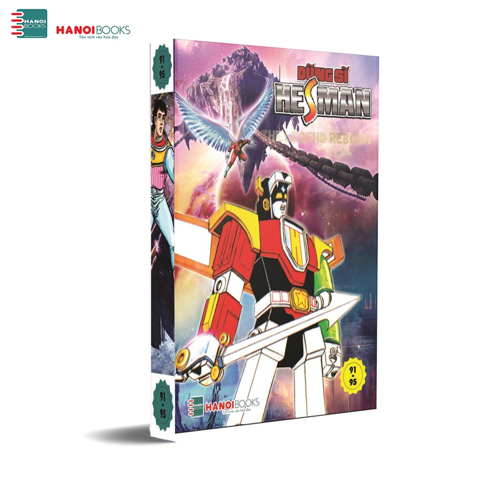 Sách - Boxset 19 : 5 Tập Dũng Sĩ HesMan(Tập 91-95)