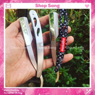 Cán Dao Cạo Thép Cao Cấp Mày/ Mặt/ Râu- Barber Shop