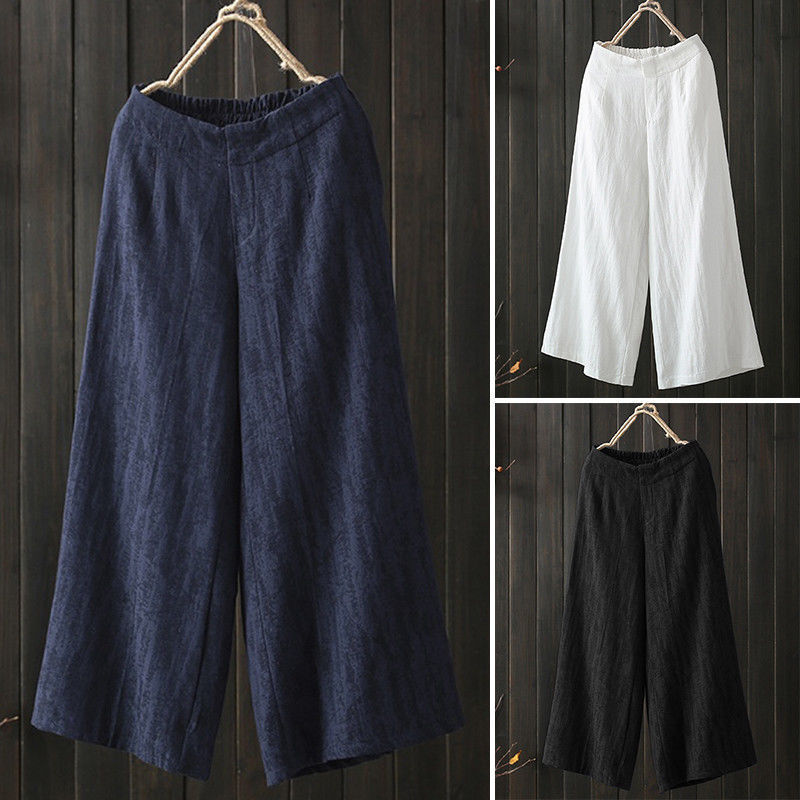 Quần Cotton Nữ Ống Rộng Size S-Xxl | BigBuy360 - bigbuy360.vn