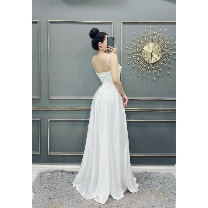 đầm maxi 2 dây
