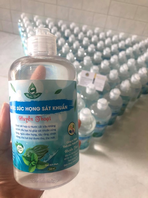 NƯỚC SÚC HỌNG SÁT KHUẨN HUYỀN THOẠI 500ml