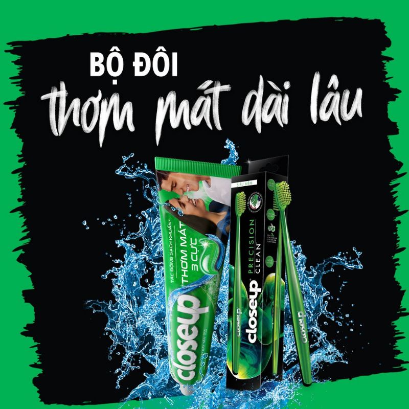 Kem đánh răng closeup bạc hà