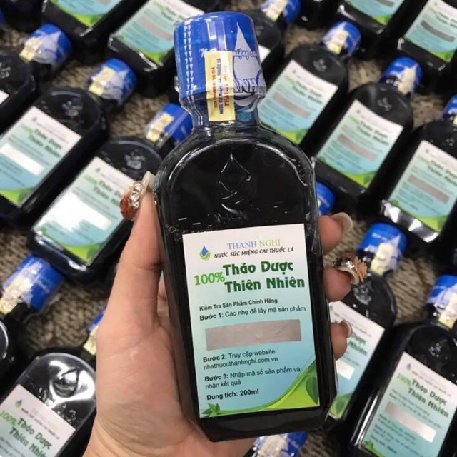 1 chai cai thuốc lá thânh nghị