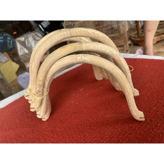 1 cặp cầu cong tre cho chim