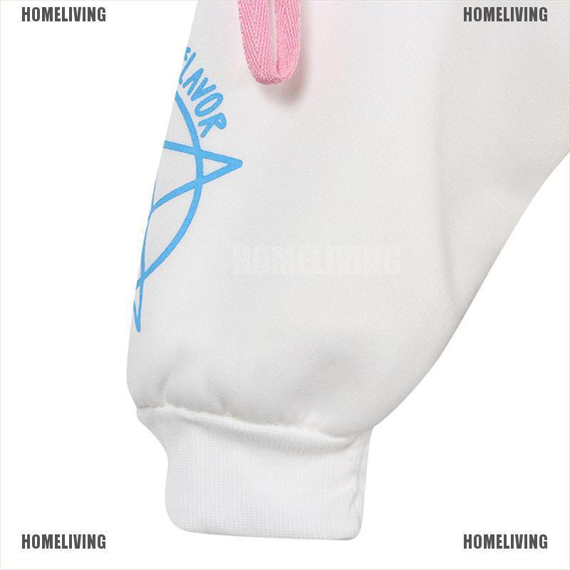 [Homeliving] Áo Hoodie Chui Đầu Có Dây Cột In Họa Tiết Phong Cách Gothic Harajuku Cho Nữ