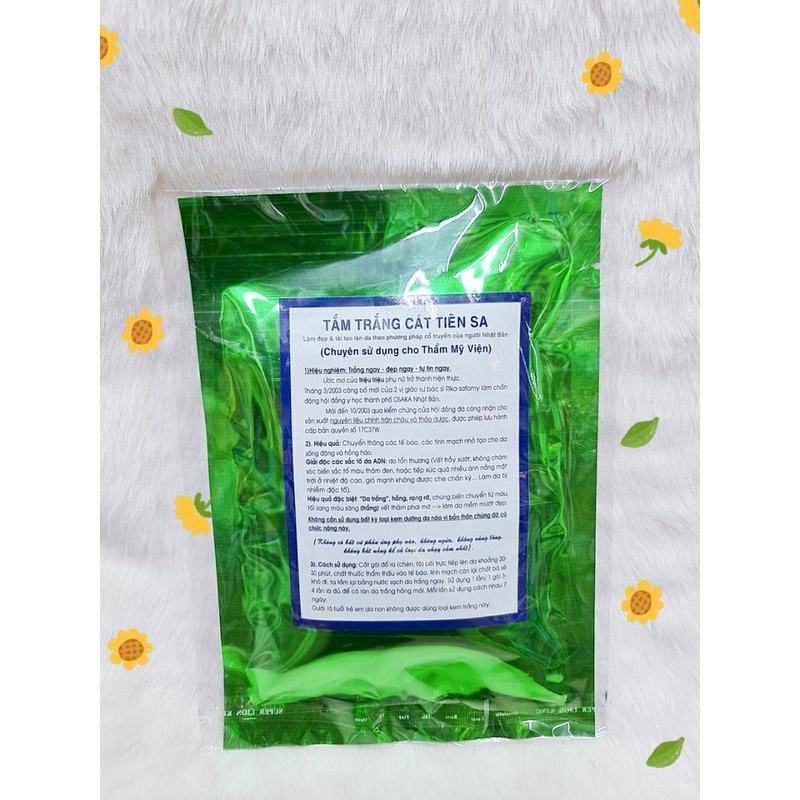 Tắm Cát Tiên Sa Giúp Da Trắng Hồng Tự Nhiên - BX2172