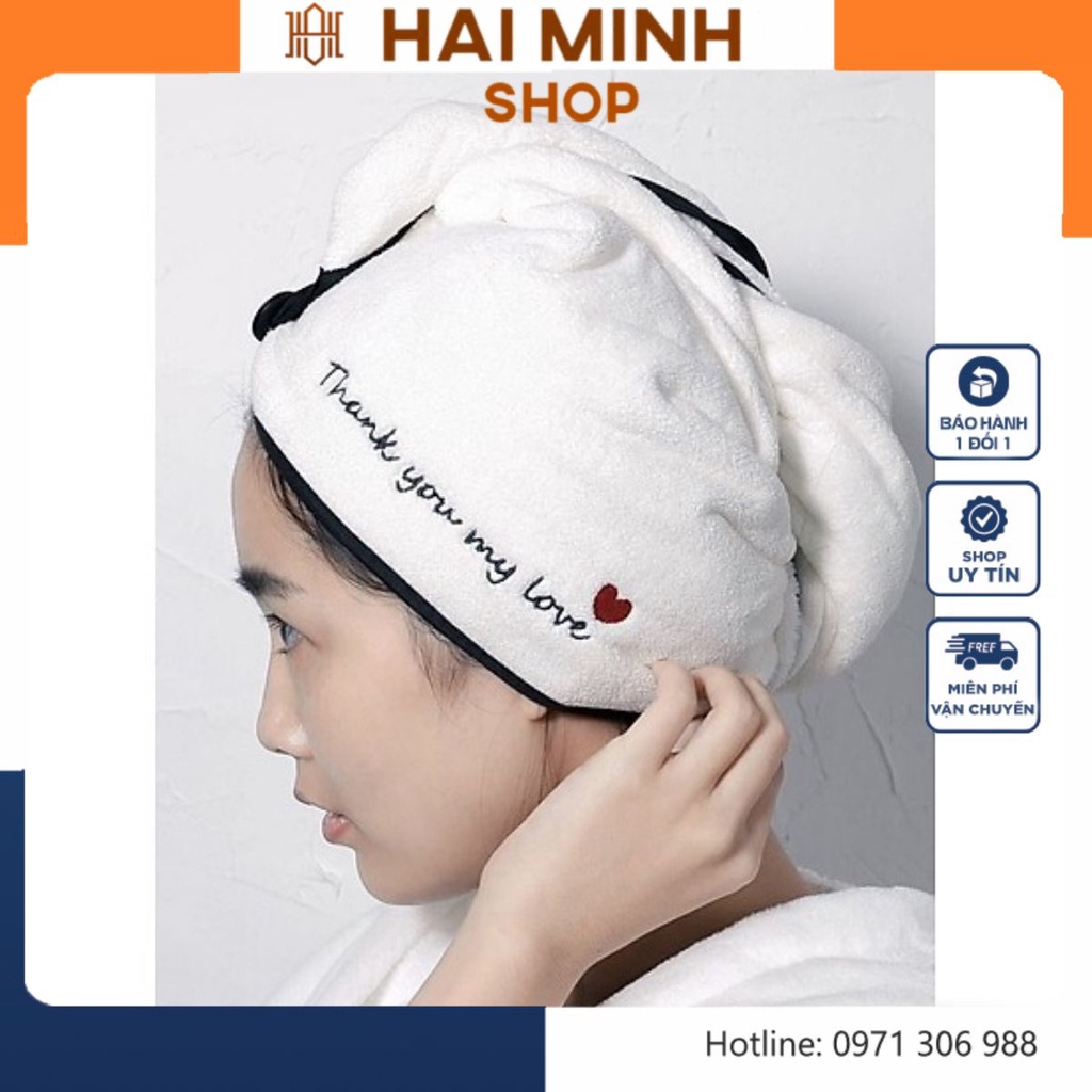 Khăn Ủ Tóc Siêu Thấm, Làm Khô Tóc, Bảo Vệ Và Chăm Sóc Tóc